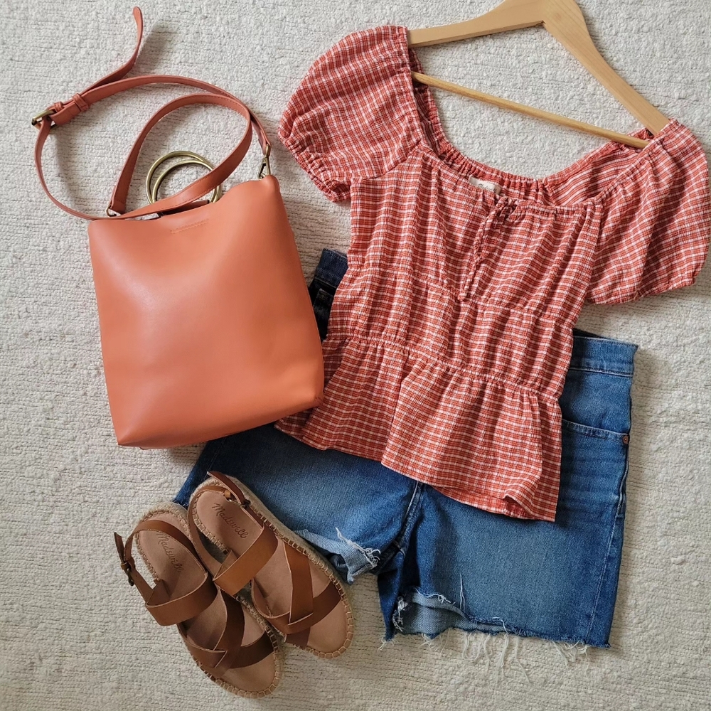 Madewell Smocked Top